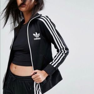 NWT Black Adidas Jacket M